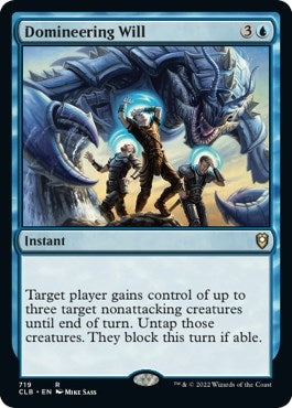 Image for Domineering Will (719) [Commander Legends: Battle for Baldur's Gate]