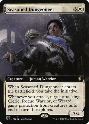Image for Seasoned Dungeoneer (Extended Art) (610) [Commander Legends: Battle for Baldur's Gate]