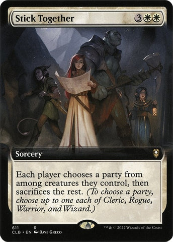 Image for Stick Together (Extended Art) (611) [Commander Legends: Battle for Baldur's Gate]