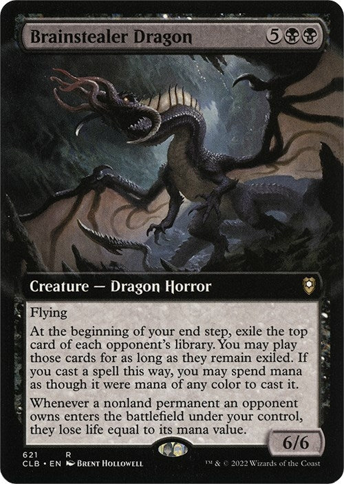 Image for Brainstealer Dragon (Extended Art) (621) [Commander Legends: Battle for Baldur's Gate]