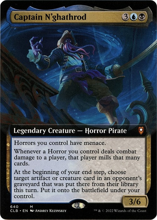 Image for Captain N'ghathrod (Extended Art) (640) [Commander Legends: Battle for Baldur's Gate]