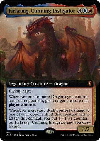 Image for Firkraag, Cunning Instigator (Extended Art) (642) [Commander Legends: Battle for Baldur's Gate]