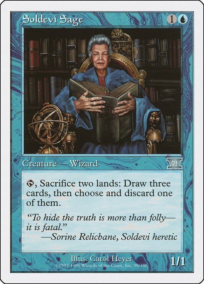Image for Soldevi Sage (99) - Magic: The Gathering