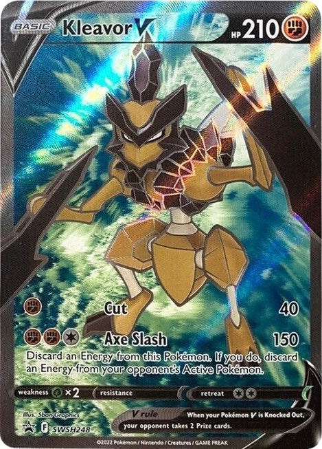 Image for Kleavor V (Full Art) - SWSH248 (SWSH248) [SWSH: Sword & Shield Promo Cards]