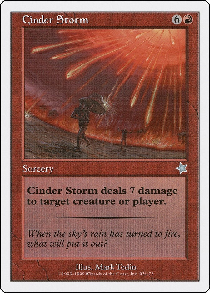 Image for Cinder Storm (93) [Starter 1999]