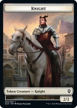 Image for Knight Token (2) [Commander Legends: Battle for Baldur's Gate]