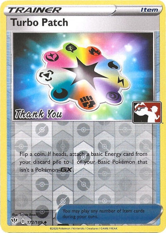 Image for Turbo Patch - 172/189 (Pokemon League) [Thank You] (172/189) - Pokemon