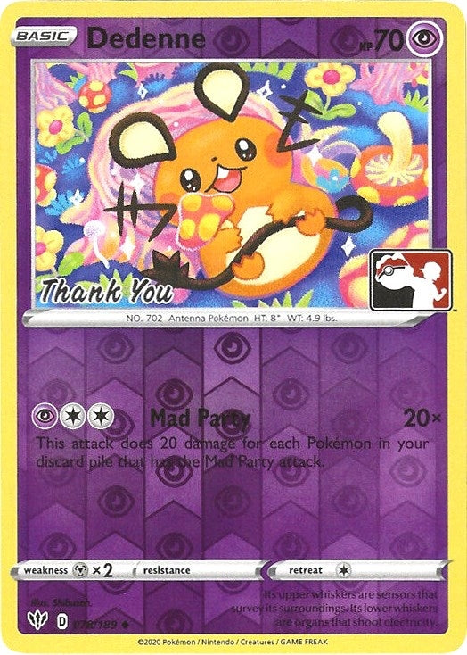 Image for Dedenne (078/189) [League & Championship Cards]