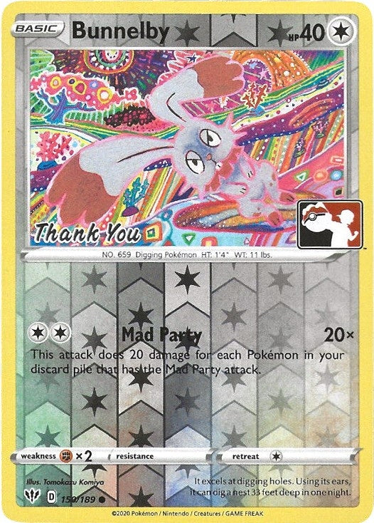 Bunnelby - 150/189 (Thank You Promo) (150/189) (Miscellaneous Cards & Products)