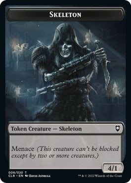 Image for Skeleton Token (8) [Commander Legends: Battle for Baldur's Gate]