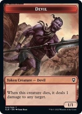 Image for Devil Token (10) [Commander Legends: Battle for Baldur's Gate]