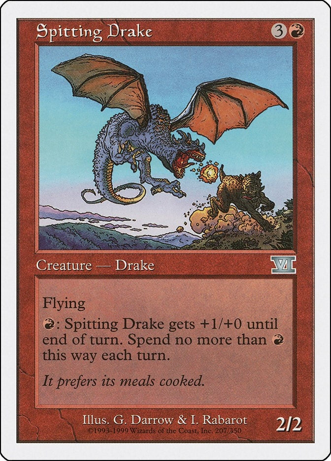 Image for Spitting Drake (207) - Magic: The Gathering