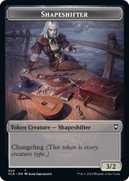 Image for Shapeshifter (024) // Shapeshifter (028) Double-Sided Token (24 // 28) [Commander Legends: Battle for Baldur's Gate]