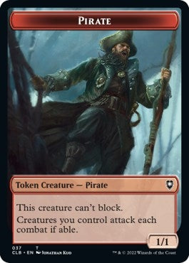 Image for Pirate // Goblin Double-Sided Token (37 // 34) [Commander Legends: Battle for Baldur's Gate]