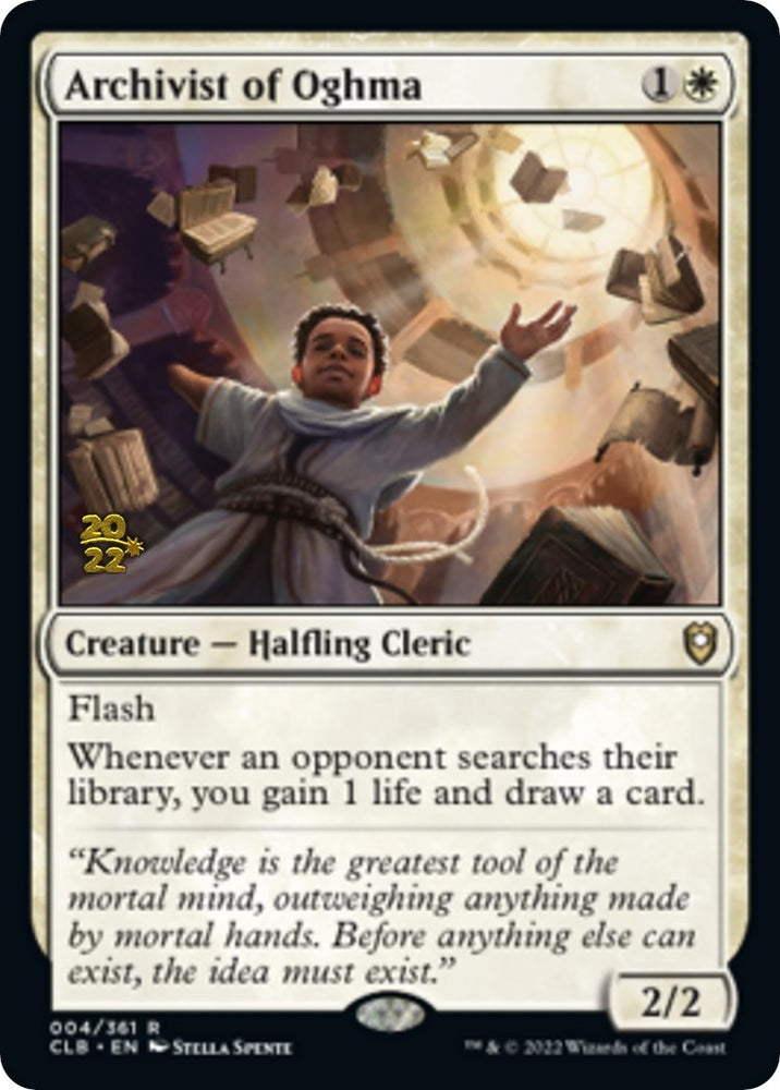 Image for Archivist of Oghma (4) [Prerelease Cards]