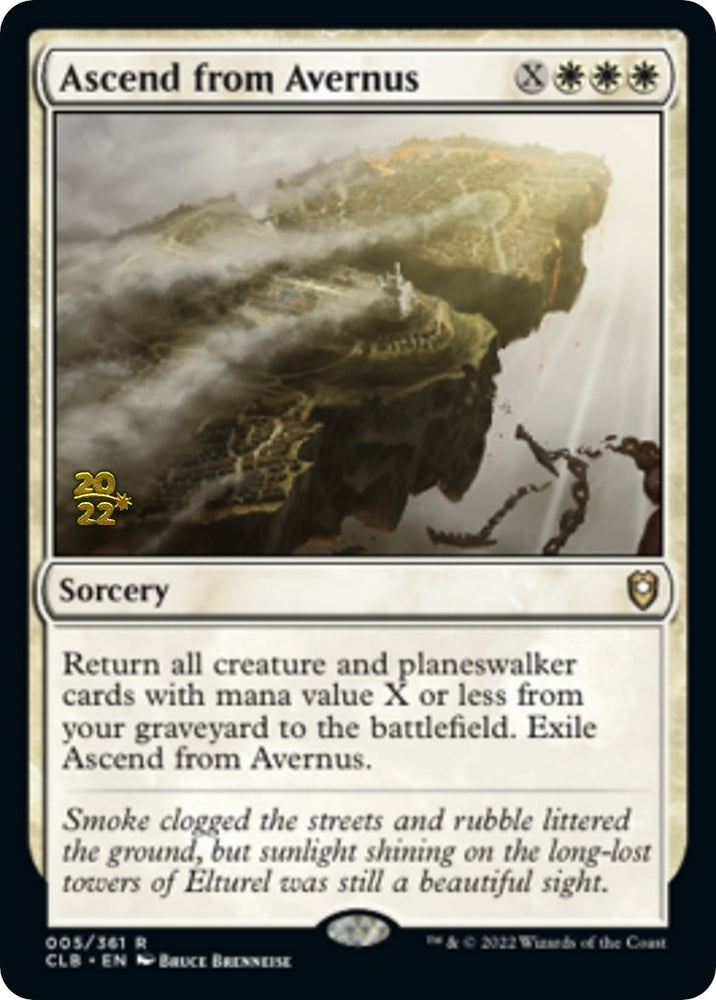 Image for Ascend from Avernus (5) [Prerelease Cards]