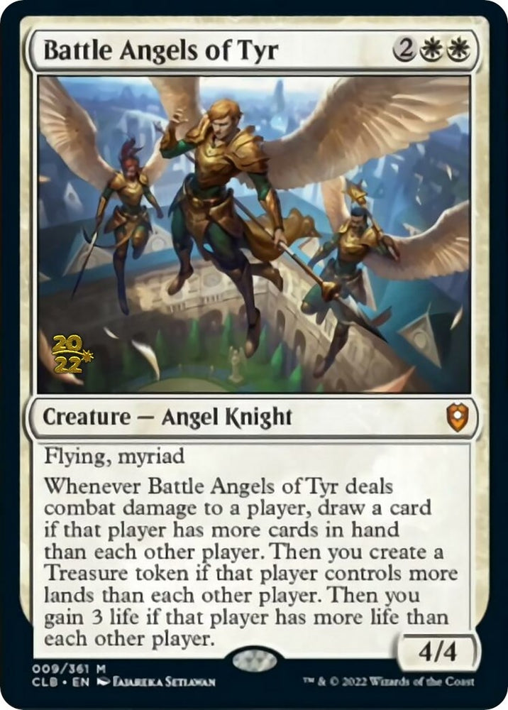 Image for Battle Angels of Tyr (9) [Prerelease Cards]