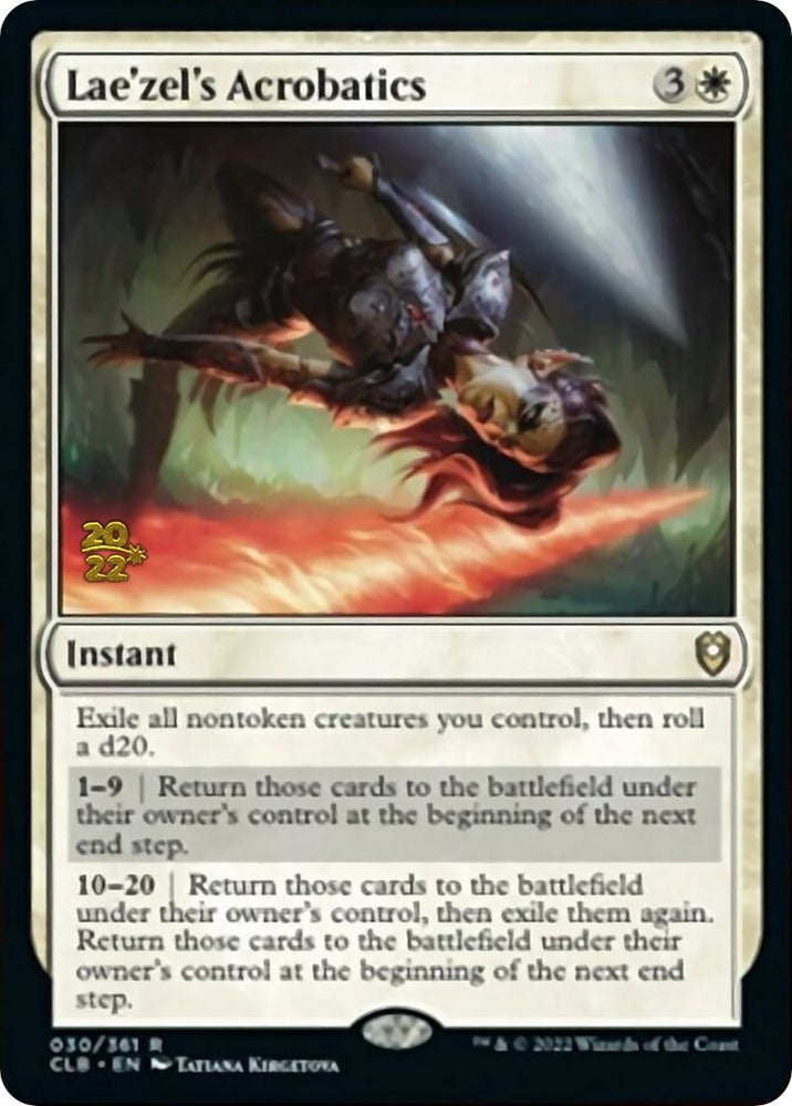 Image for Lae'zel's Acrobatics (30) [Prerelease Cards]