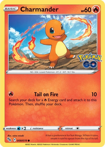 Image for Charmander (008/078) [Pokemon GO]