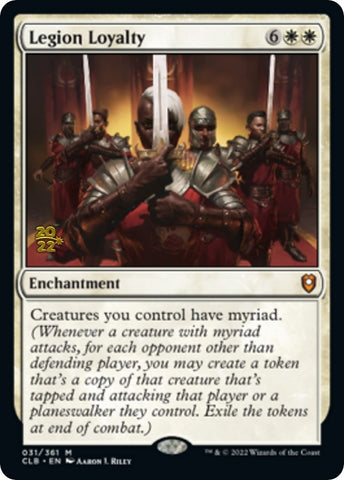 Image for Legion Loyalty (31) [Prerelease Cards]