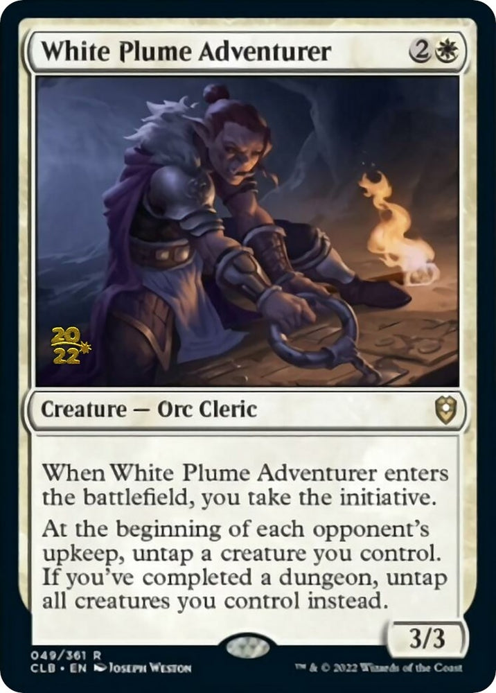 Image for White Plume Adventurer (49) [Prerelease Cards]