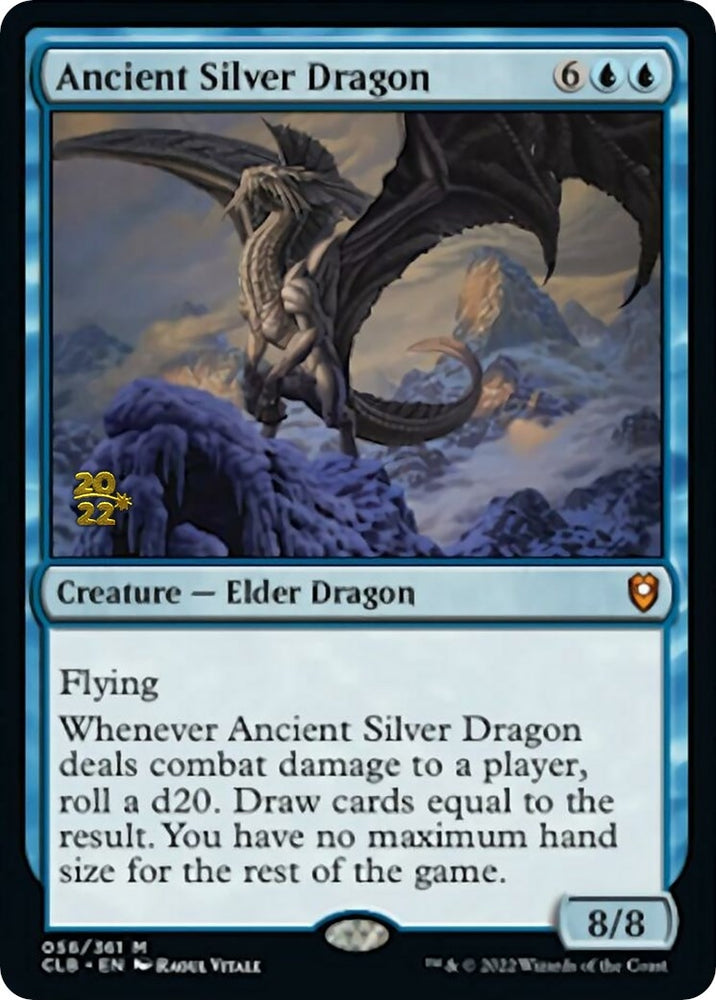 Image for Ancient Silver Dragon (56) [Prerelease Cards]