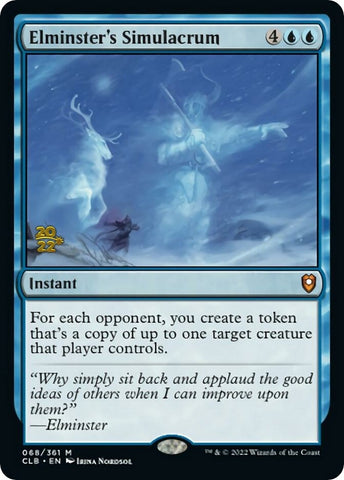Image for Elminster's Simulacrum (68) [Prerelease Cards]