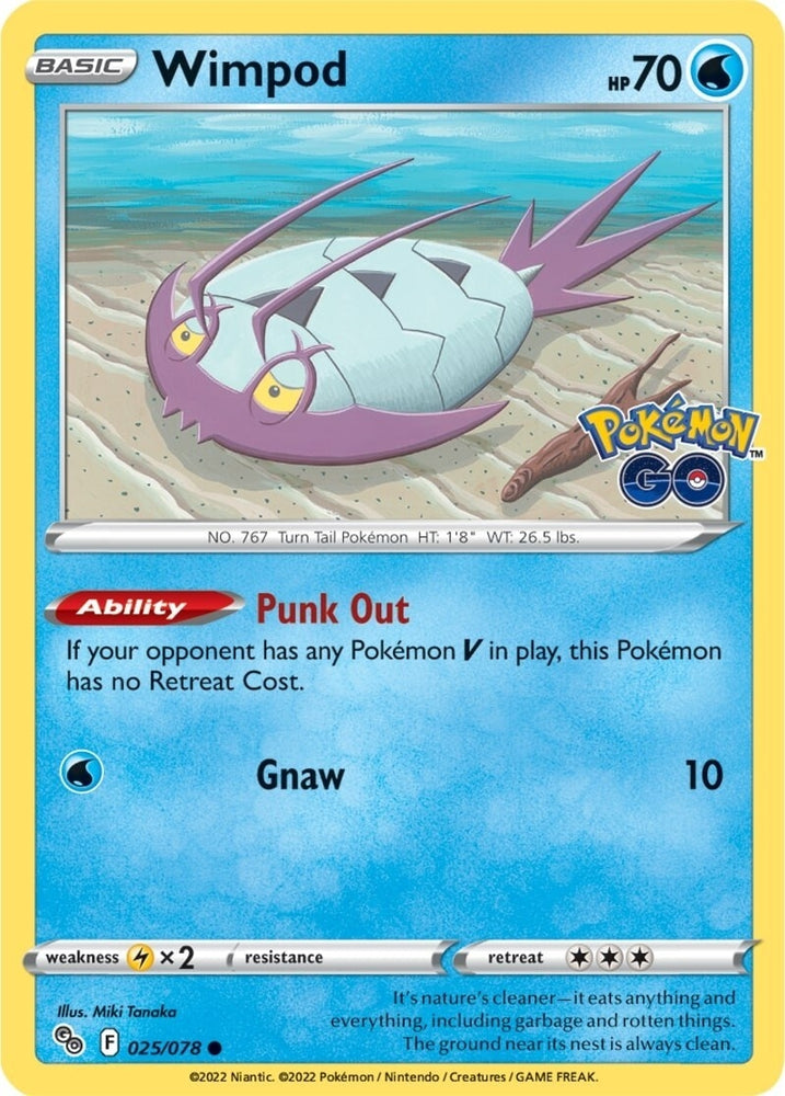 Image for Wimpod (025/078) - Pokemon