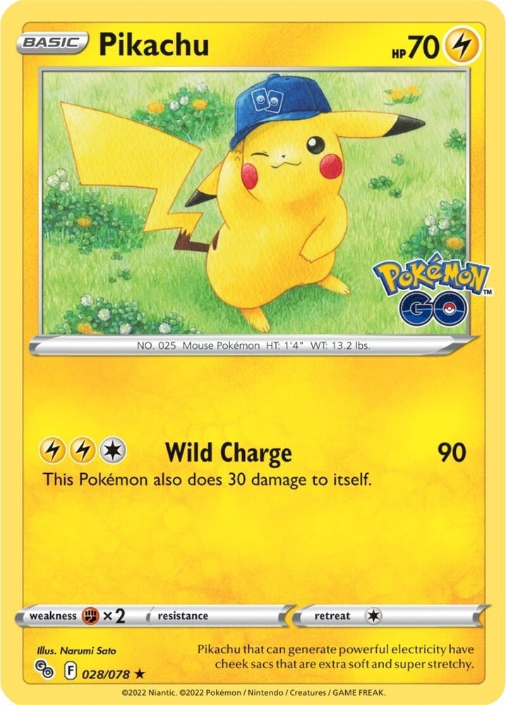 Image for Pikachu (28) (028/078) [Pokemon GO]