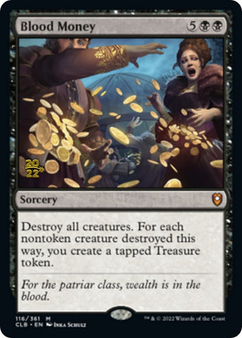 Image for Blood Money (116) [Prerelease Cards]