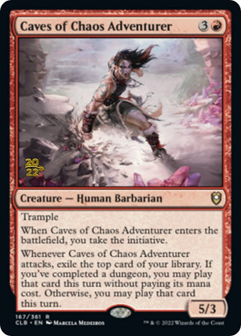 Image for Caves of Chaos Adventurer (167) [Prerelease Cards]