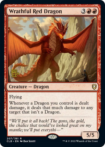Image for Wrathful Red Dragon (207) [Prerelease Cards]
