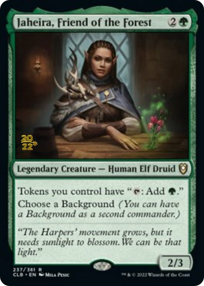 Image for Jaheira, Friend of the Forest (237) [Prerelease Cards]