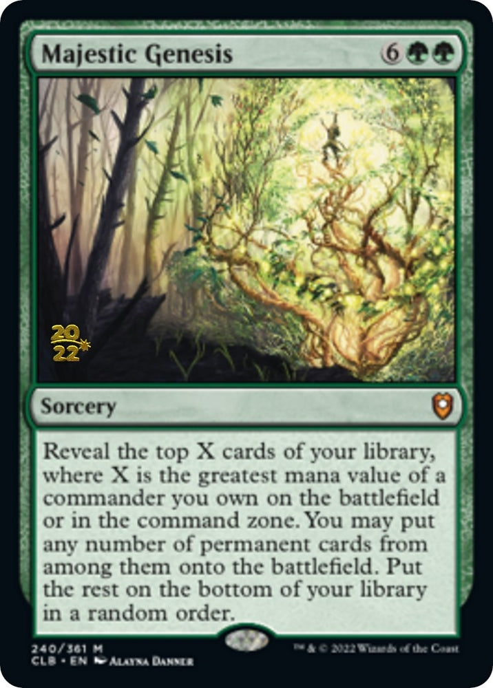 Image for Majestic Genesis (240) [Prerelease Cards]