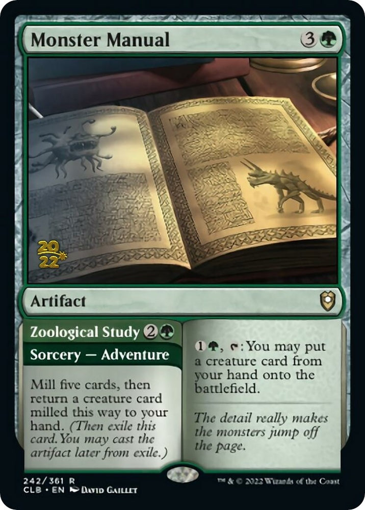 Image for Monster Manual (242) [Prerelease Cards]