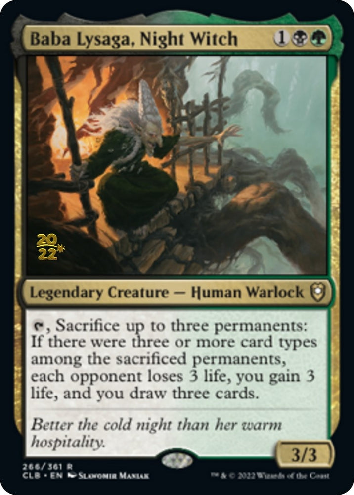 Image for Baba Lysaga, Night Witch (266) [Prerelease Cards]
