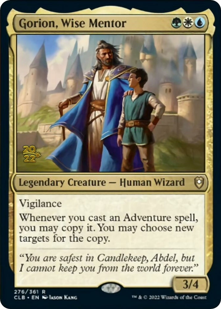 Image for Gorion, Wise Mentor (276) [Prerelease Cards]