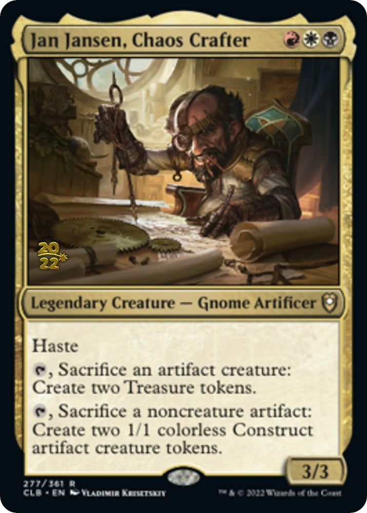 Image for Jan Jansen, Chaos Crafter (277) [Prerelease Cards]