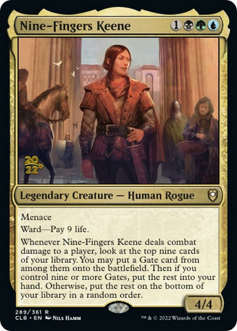 Image for Nine-Fingers Keene (289) [Prerelease Cards]