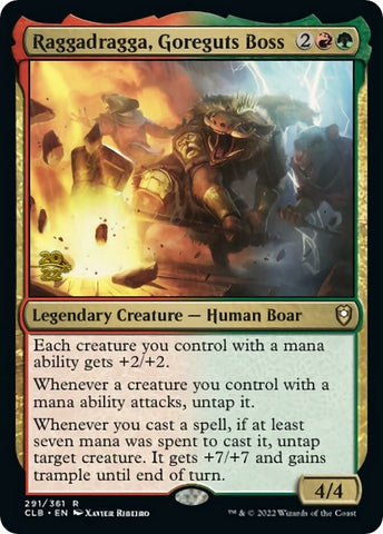 Image for Raggadragga, Goreguts Boss (291) [Prerelease Cards]