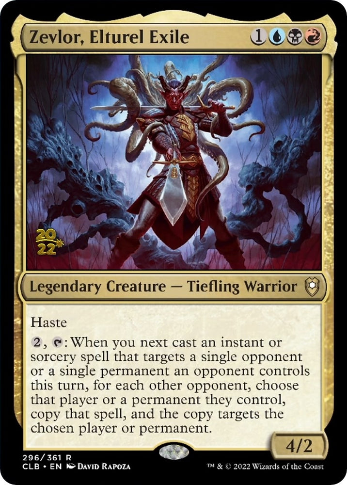 Image for Zevlor, Elturel Exile (296) [Prerelease Cards]