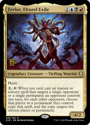 Image for Zevlor, Elturel Exile (296) [Prerelease Cards]