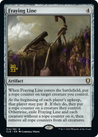 Image for Fraying Line (314) [Prerelease Cards]