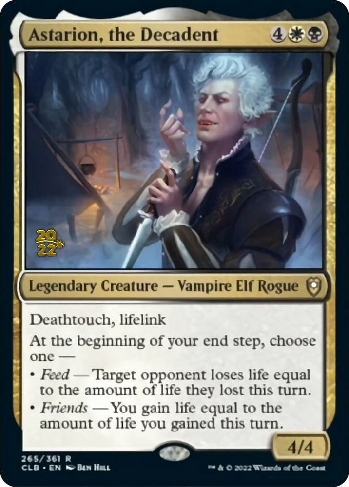 Image for Astarion, the Decadent (265) [Prerelease Cards]