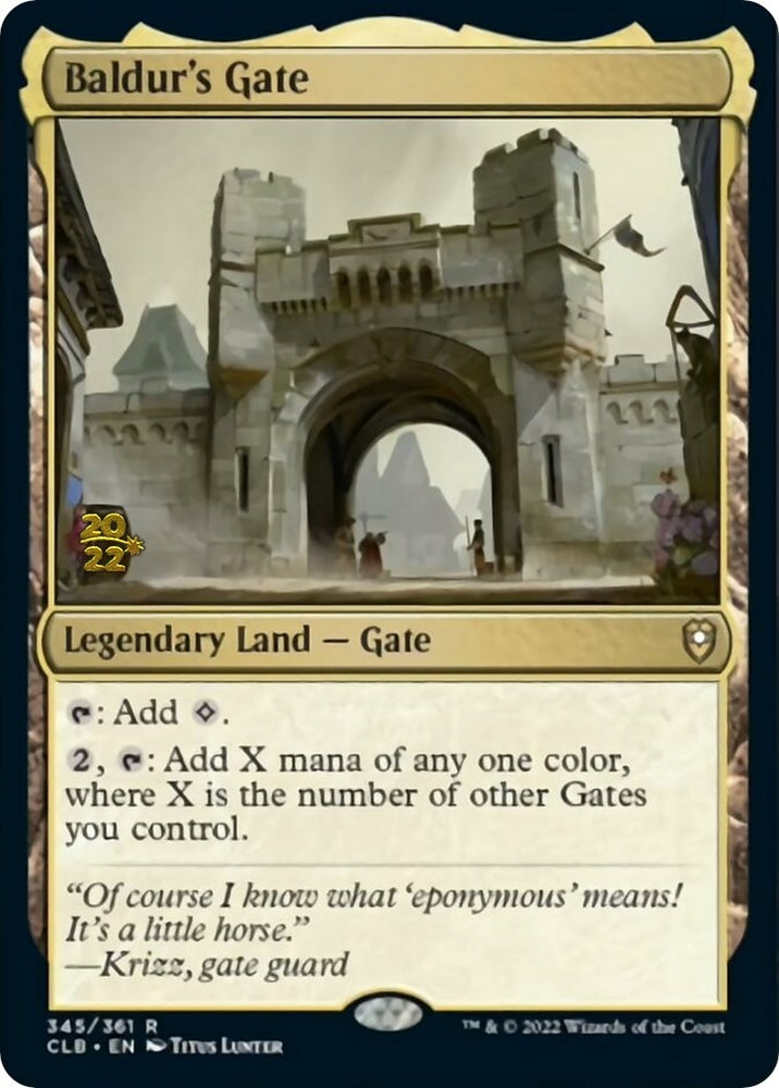 Image for Baldur's Gate (345) [Prerelease Cards]