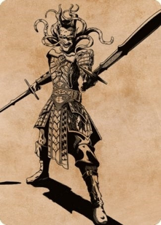 Image for Zevlor, Elturel Exile Art Card (78/81) (78) [Art Series: Commander Legends: Battle for Baldur's Gate]