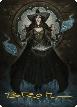 Image for Tasha, the Witch Queen Art Card (76/81) (Gold-Stamped Signature) (76) [Art Series: Commander Legends: Battle for Baldur's Gate]
