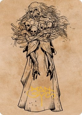 Image for Myrkul, Lord of Bones Art Card (73/81) (Gold-Stamped Signature) (73) [Art Series: Commander Legends: Battle for Baldur's Gate]