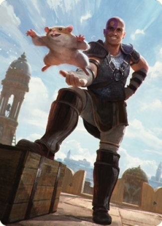 Image for Minsc & Boo, Timeless Heroes Art Card (72/81) (72) [Art Series: Commander Legends: Battle for Baldur's Gate]