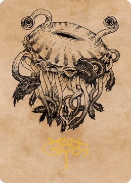 Image for Gluntch, the Bestower Art Card (Gold-Stamped Signature) (65) [Art Series: Commander Legends: Battle for Baldur's Gate]